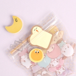 Sanrio Characters Die Cut Fancy Zip Bag 3P Set