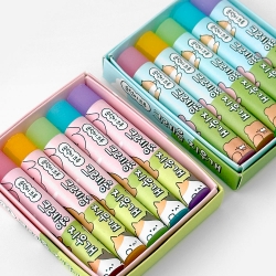 Shundeok Crew Crayon Eraser, 24pcs