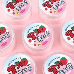 Strawberry Cotton Candy Slime (Single Item)