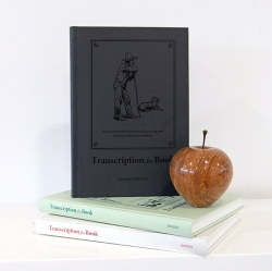 Adult transcription notebook