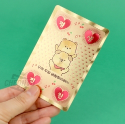 Gold Luck Card, 16pcs