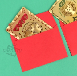 Gold Luck Card, 16pcs