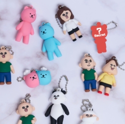 Bbangbbang Random Figure Keyring