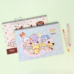 2000 POKEMON Sketch Book 5pcs, Random