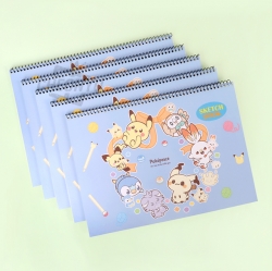 2000 POKEMON Sketch Book 5pcs, Random