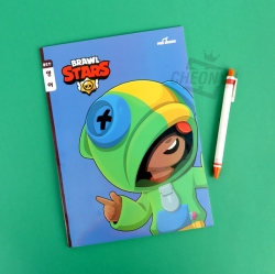 Brawl Stars Small Compartment English Note, Set of 8pcs