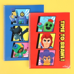 Brawl Stars Note, Set of 5pcs