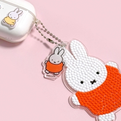 Miffy Jewel Keyring DIY