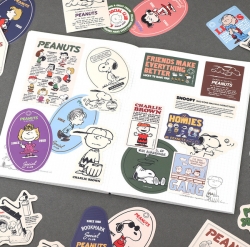 Peanuts Snoopy 75th Anniversary Sticker pack