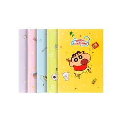 Crayon Shin-chan A5 Notebook (40 Sheets) – Set of 10pcs (5 Assorted Designs)