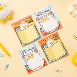 Qwak Cheol Shaped Sticky Notes