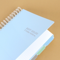 Color PP notebook