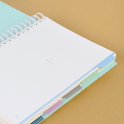 Color PP notebook