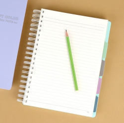 Color PP notebook