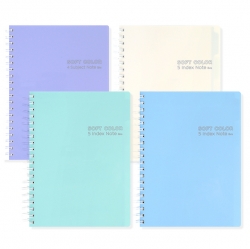 Color PP notebook