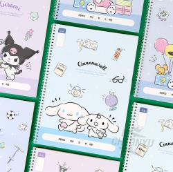 Sanrio 3~6 grade Lines Notebook, 8pcs