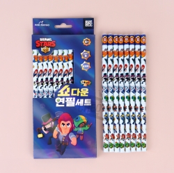 Brawl Stars 8pcs pencil set