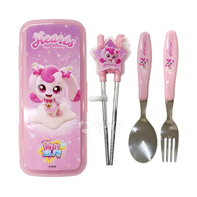 Catch teenieping 5 Correction Chopsticks Silent Full Set (Heartsping)