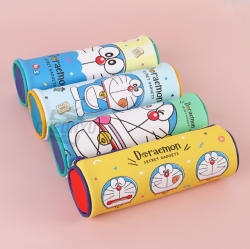 Doraemon Cylinder Plush Pencil Case