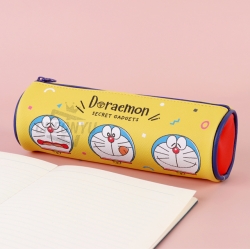 Doraemon Cylinder Plush Pencil Case