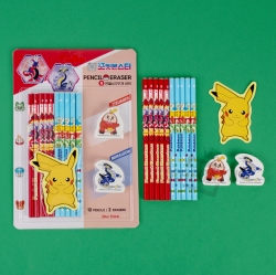 Pokémon Pencil and Eraser Set