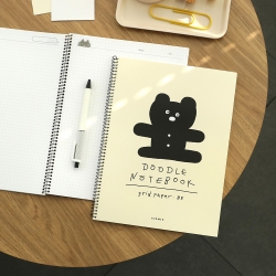 Doodle Grid Notebook