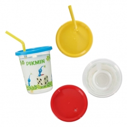 PIKMIN Straw Tumbler 3P Set 320ml