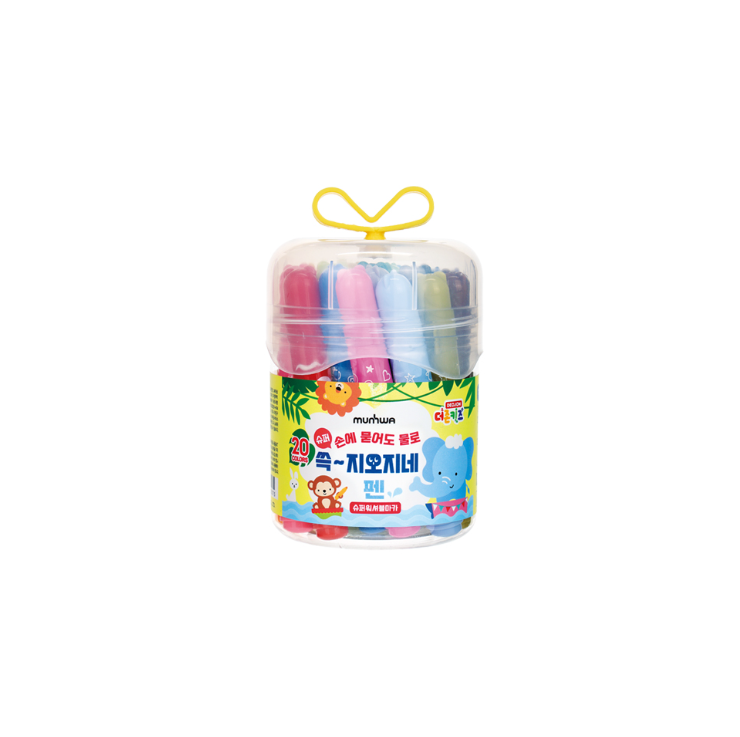 DEOJON KIDS Super Washable Marker 20 Colors set