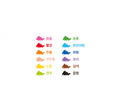DEOJON KIDS Super Washable Marker 12 Colors set