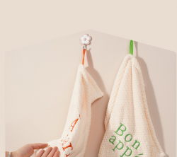 French lettering hand towel ring towel kitchen towel