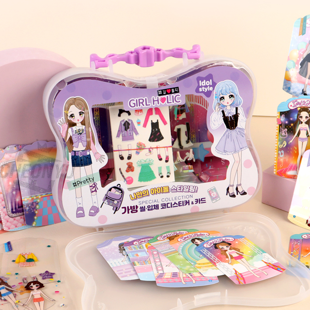 Girl-holic Bag 3D Seal Coordination Sticker