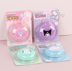 Sanrio Patch Portable Mirror Brush