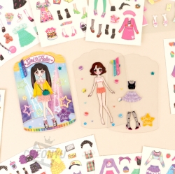 Girl-holic Bag 3D Seal Coordination Sticker