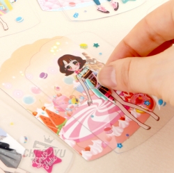 Girl-holic Bag 3D Seal Coordination Sticker