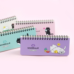 Meow Meow Schedule Planner , Single, Random