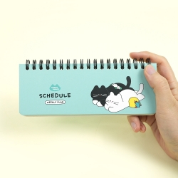 Meow Meow Schedule Planner , Single, Random