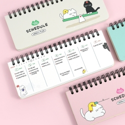 Meow Meow Schedule Planner , Single, Random