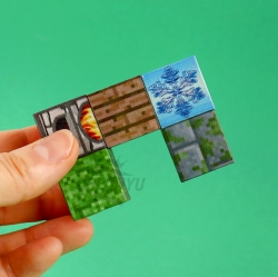 Magnet block heap up, 18pcs