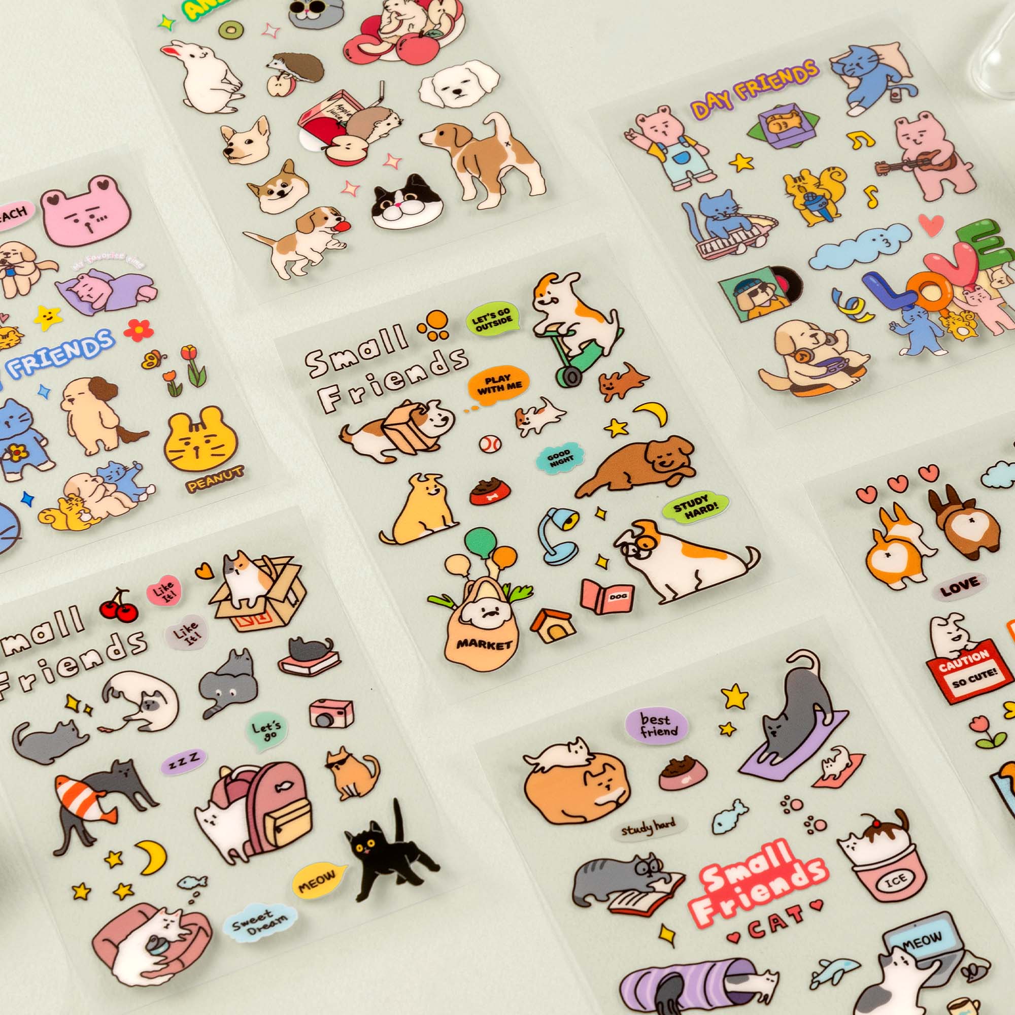 Multi Sticker Friends
