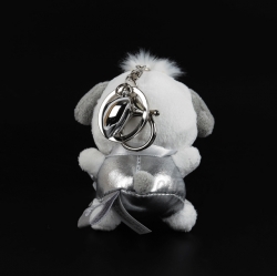 Sanrio Silver Heart Keychain 8cm 