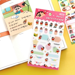 Crayon Shin-chan Point Deco Sticker