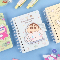 Cinnamoroll x Shinchan magnet notebook