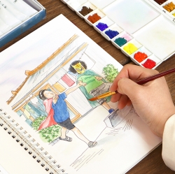 Q&A Coloring Book - Childhood Memories