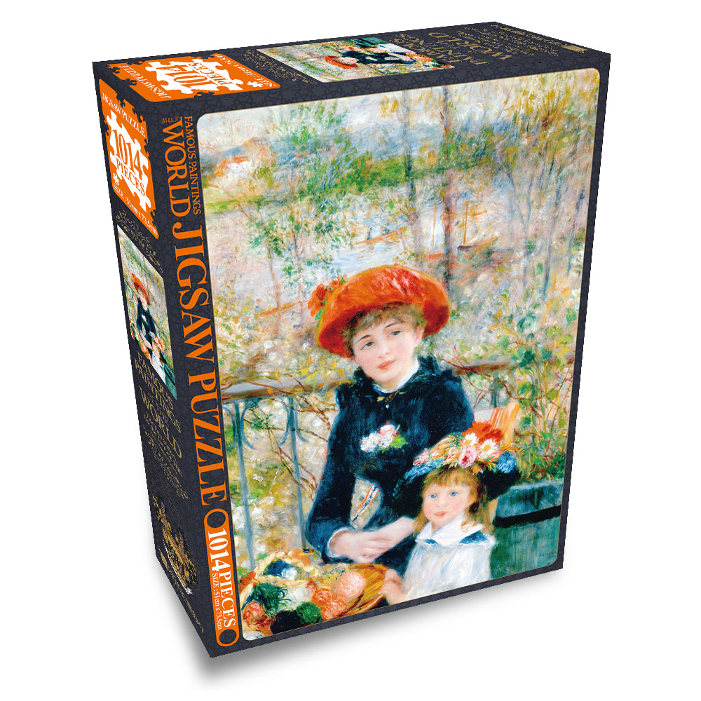 Masterpiece Jigsaw Puzzle 1014 Pieces – Two Sisters (1881)