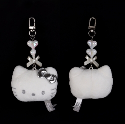 Sanrio Silver Heart Keychain 5cm 