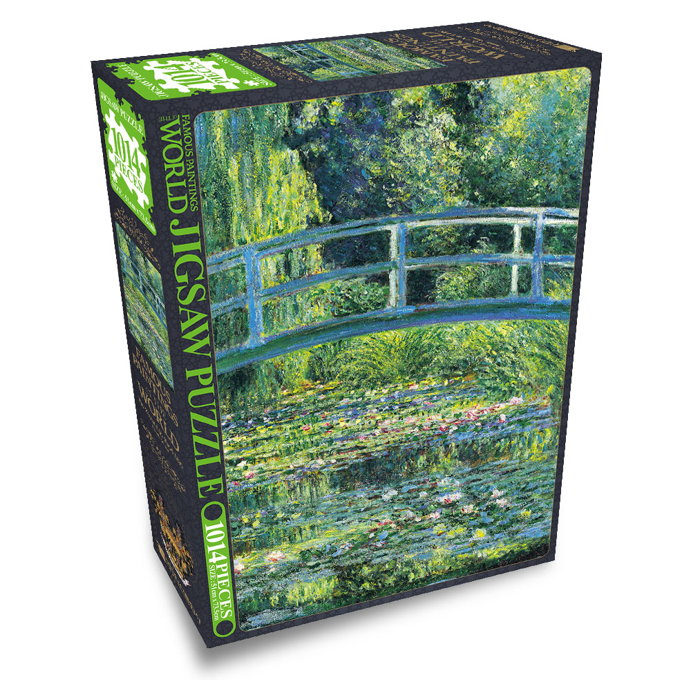 Masterpiece Jigsaw Puzzle 1014 Pieces – Water Lily Pond (1899)