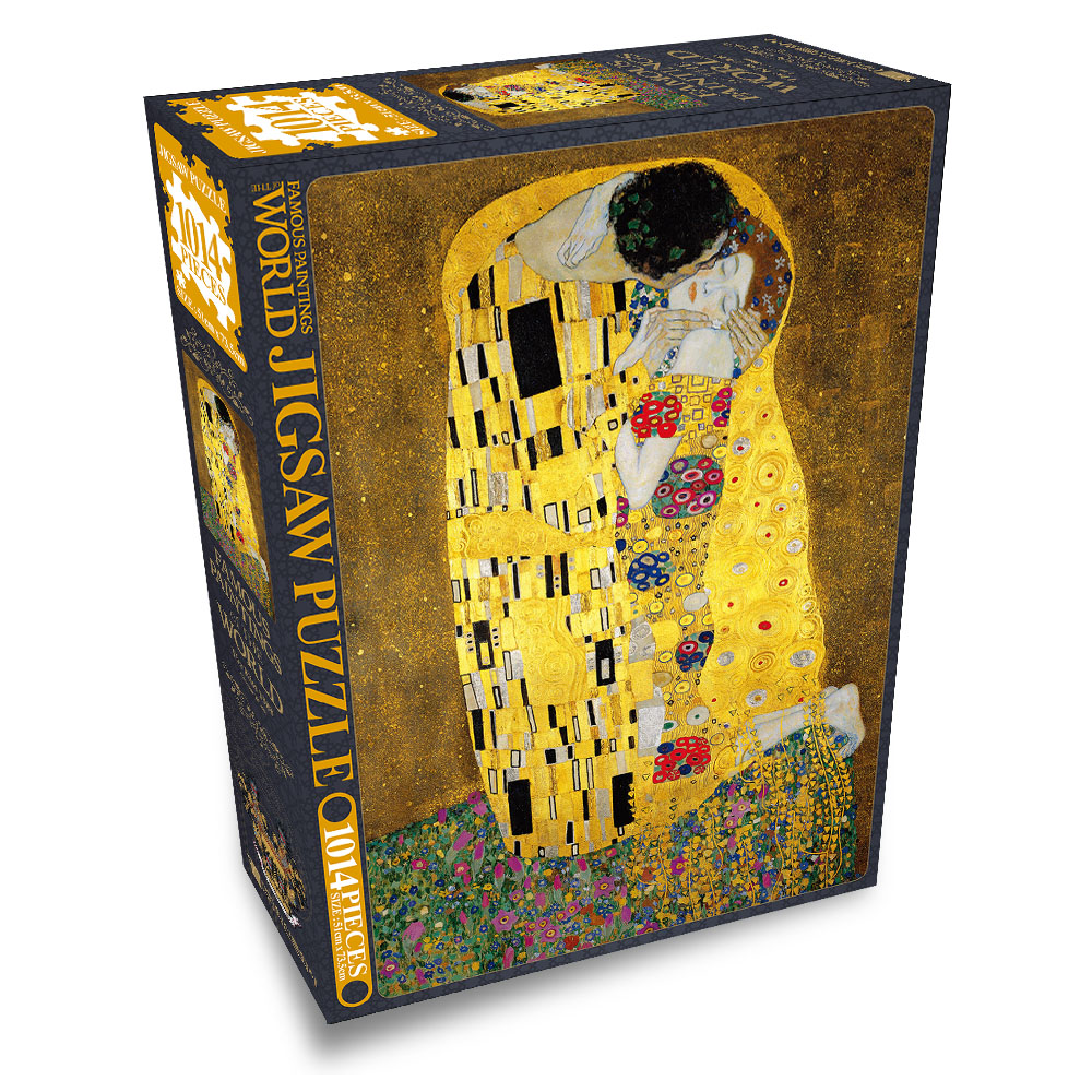 Masterpiece Jigsaw Puzzle 1014 Pieces – The Kiss (1909)