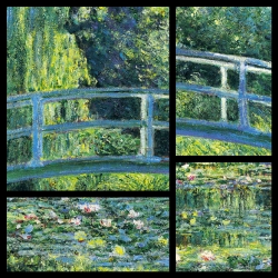 Masterpiece Jigsaw Puzzle 1014 Pieces – Water Lily Pond (1899)