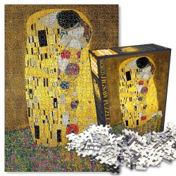 Masterpiece Jigsaw Puzzle 1014 Pieces – The Kiss (1909)