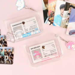 Sanrio Characters Clear Card Wallet
